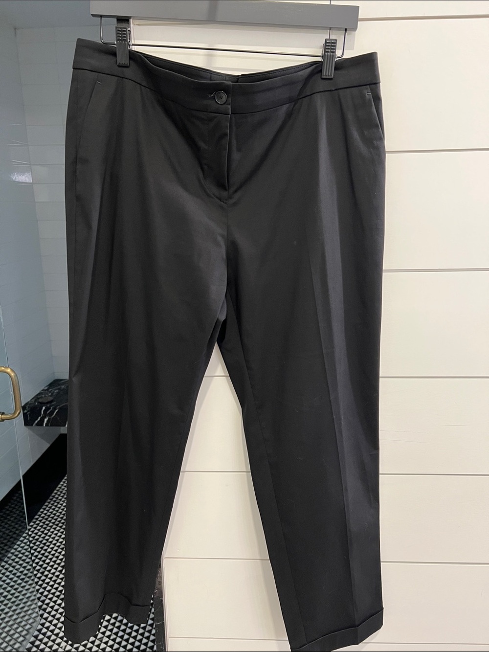 Etro straight leg slacks Sz 50 Italy